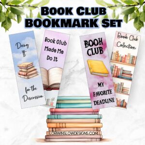 Bookmarks for Book club